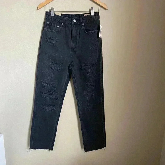 Ksubi Chlo Wasted Rat Attack Straight Leg Jeans Size 27 - Picture 2 of 15